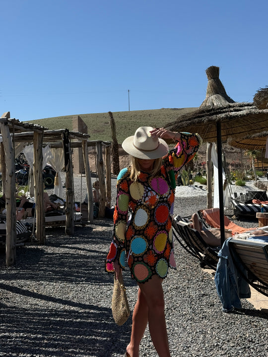 Robe Long tricote coloris 5952