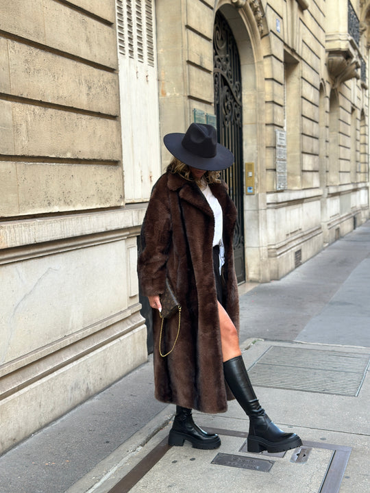 Manteau fourrure Long 063 (attentif)