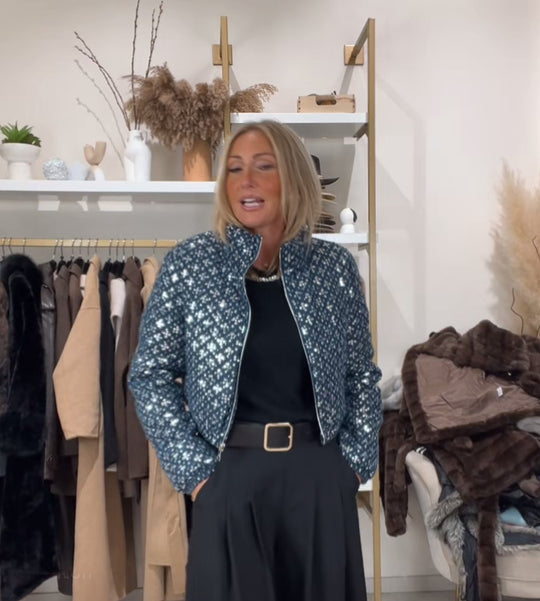 Doudoune Bleu foncé SEQUIN 202229