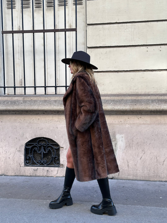 Manteau fourrure milong (chérie) 3528