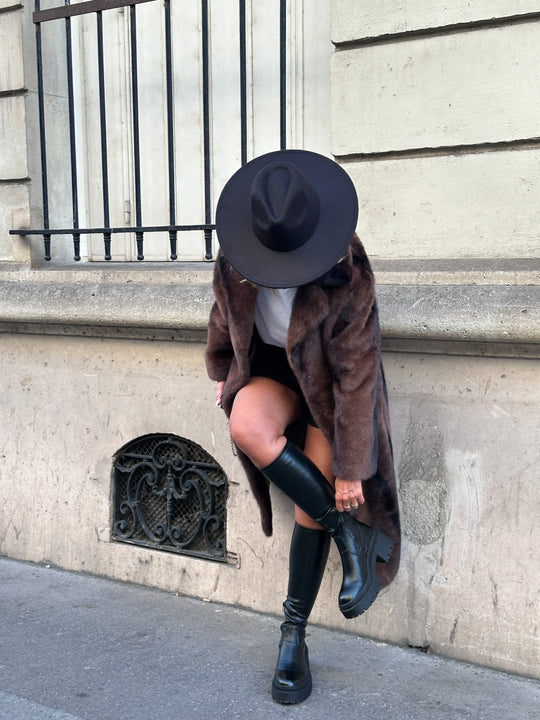 Manteau fourrure milong (chérie) 3528