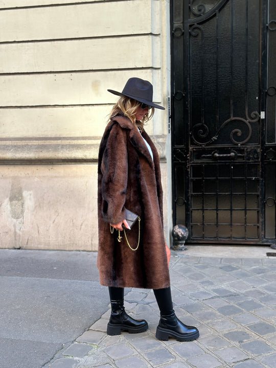 Manteau fourrure milong (chérie) 3528