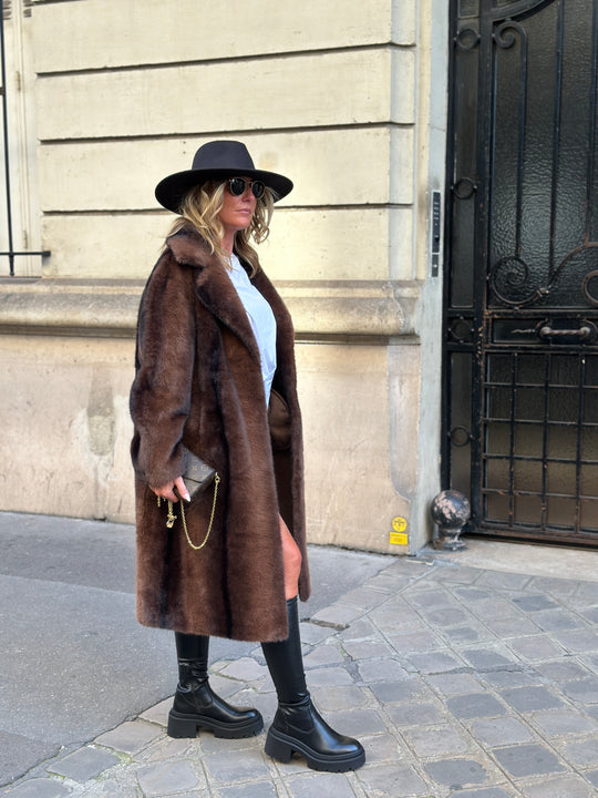 Manteau fourrure milong (chérie) 3528