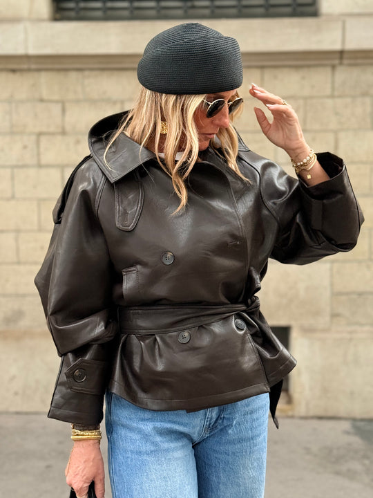 Veste similicuir Choco 16192
