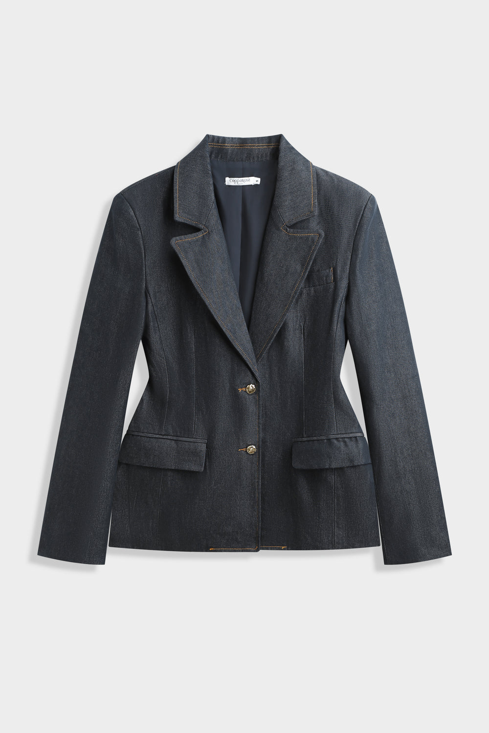 ENSEMBLE TAILLEUR CEINTRÉ DENIM PS9303A/PS9303B