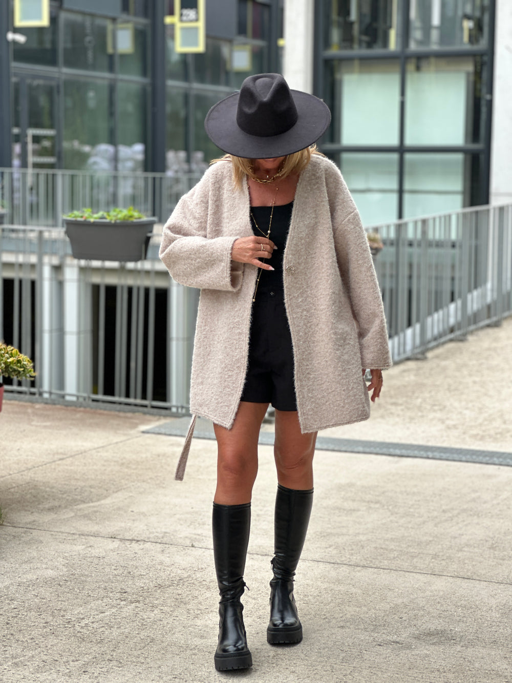 Gilet lainer attaché