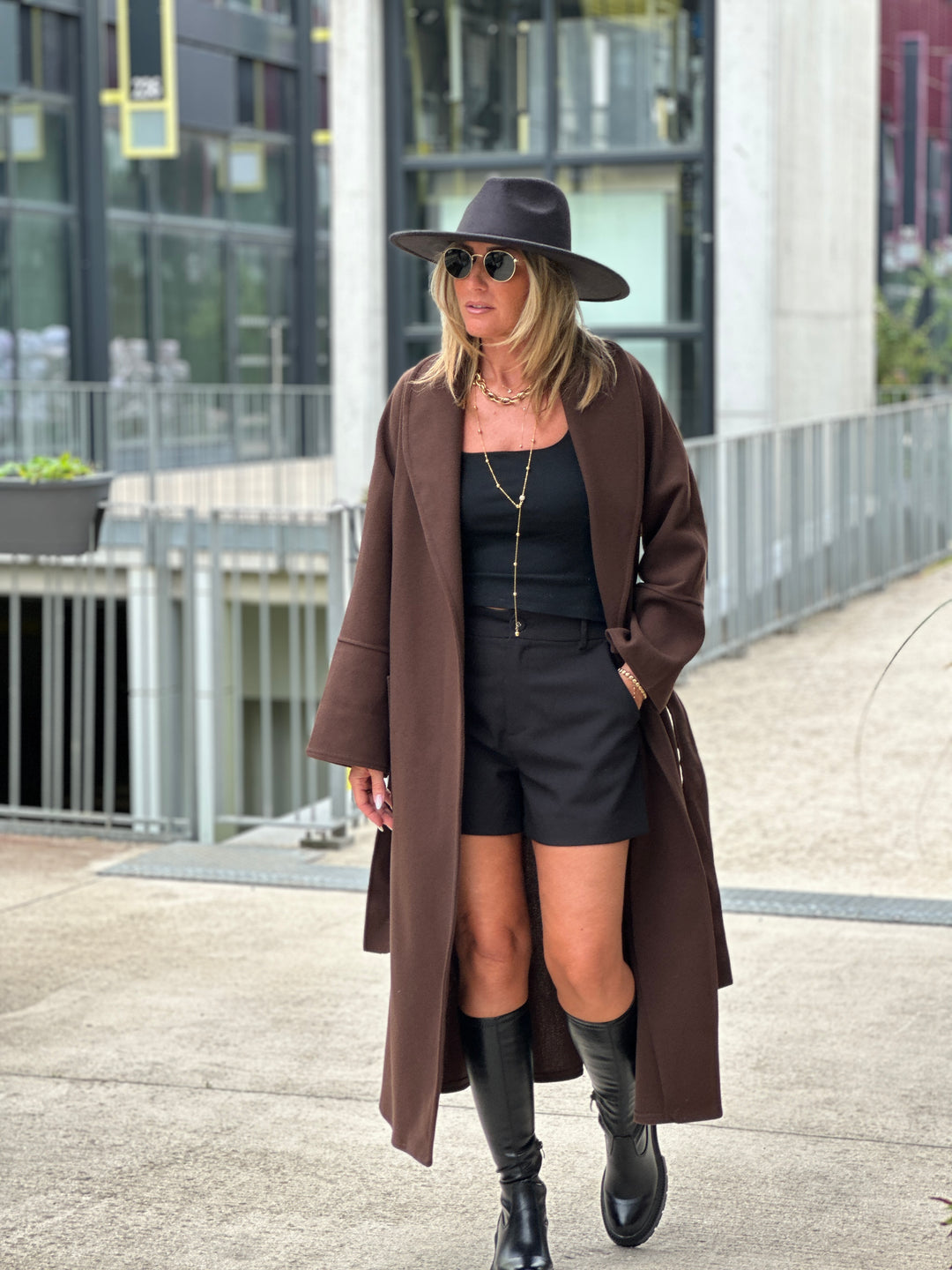 Manteau feutrine Inès