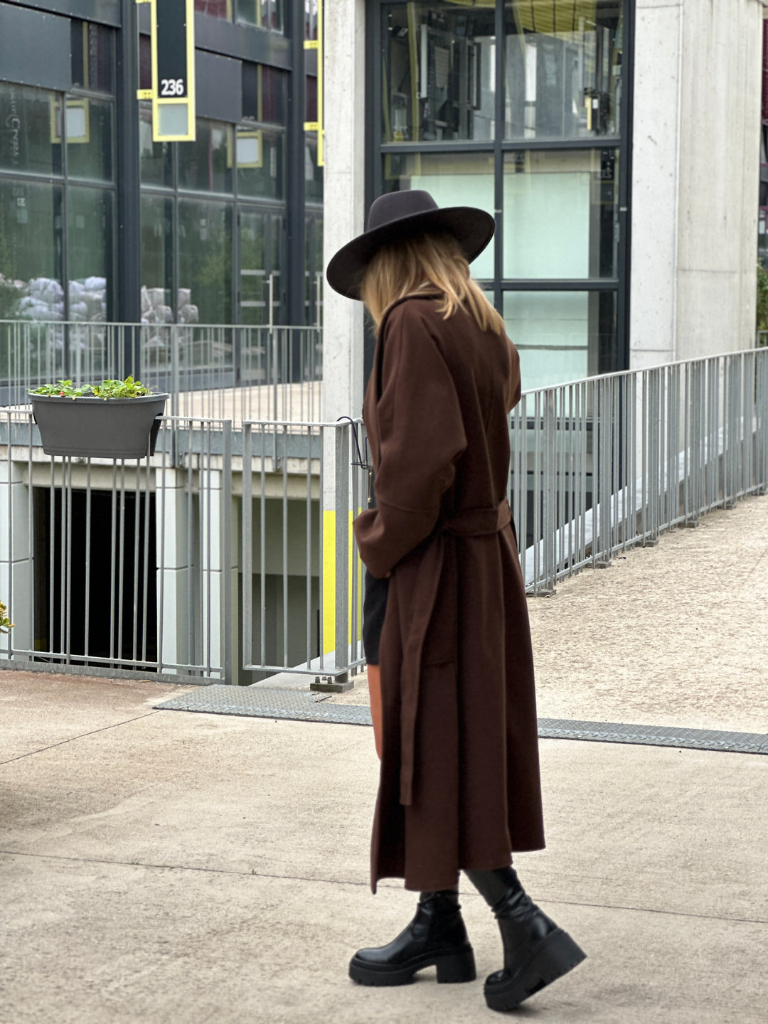 Manteau feutrine Inès