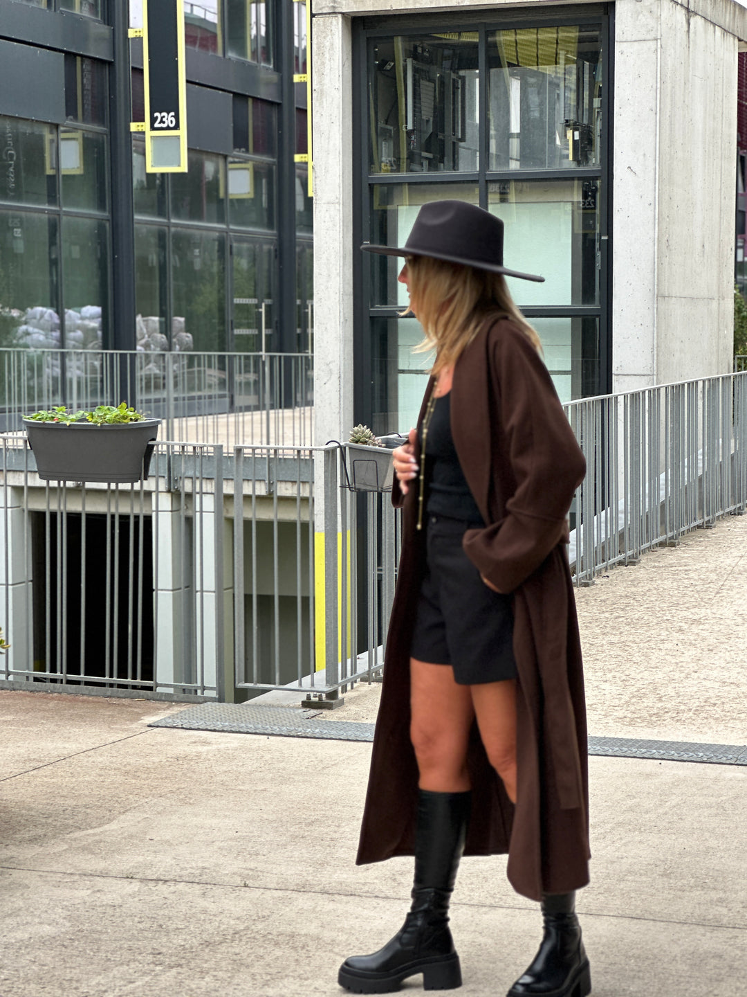 Manteau feutrine Inès
