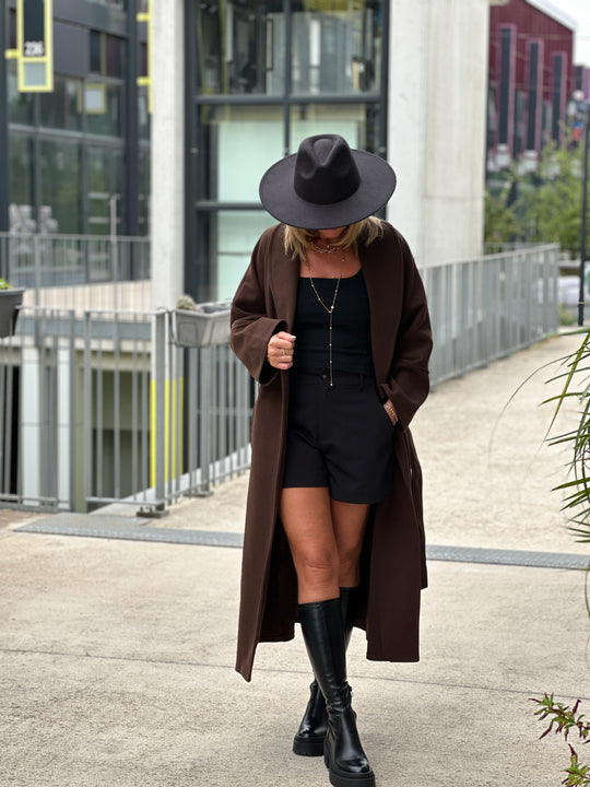 Manteau feutrine Inès