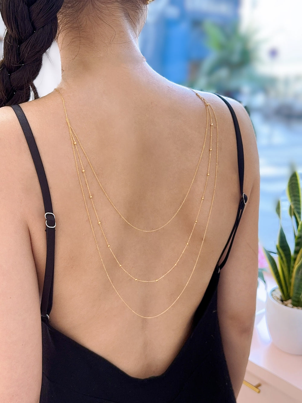 Collier fin 3 ronds