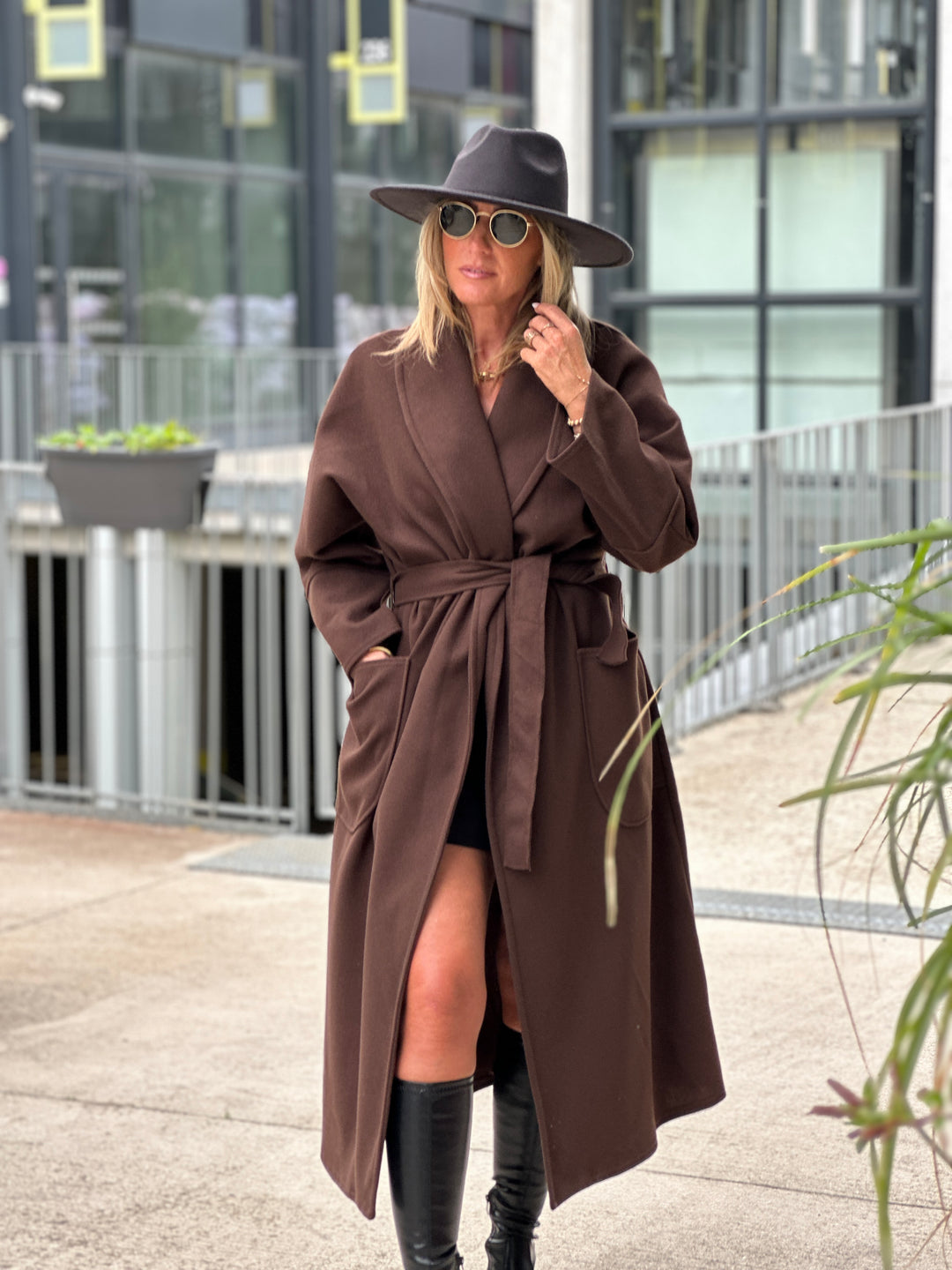 Manteau feutrine Inès