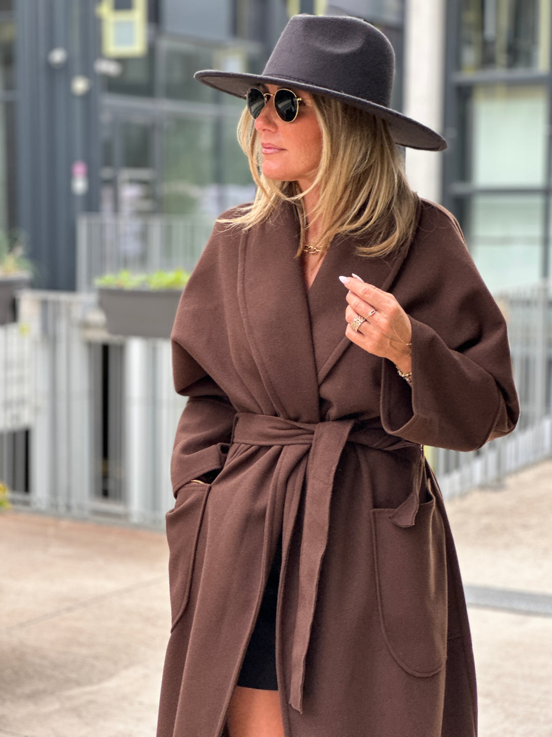 Manteau feutrine Inès