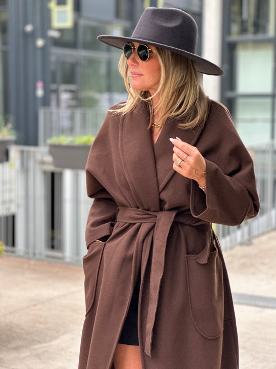 Manteau feutrine Inès