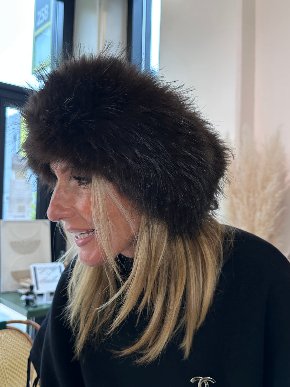 Bandeau fourrure 10-6