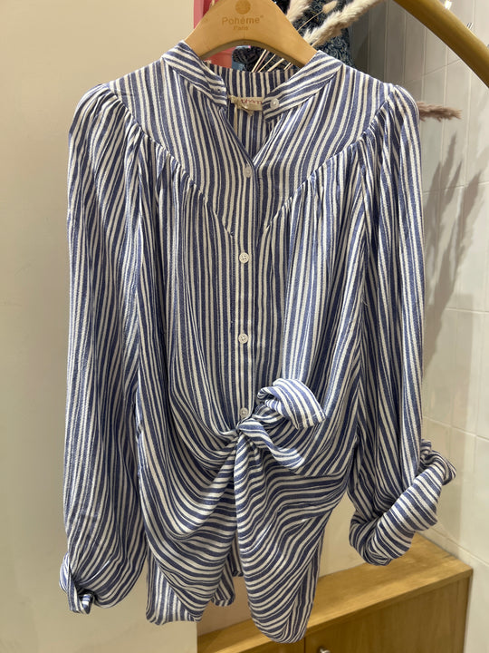 chemise rayure blanc