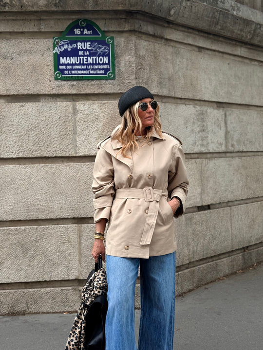 Veste trench ceinture V13020