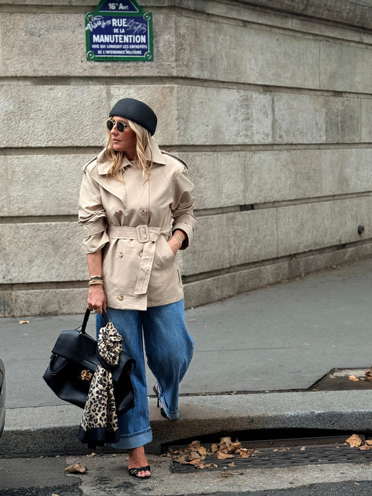 Veste trench ceinture V13020