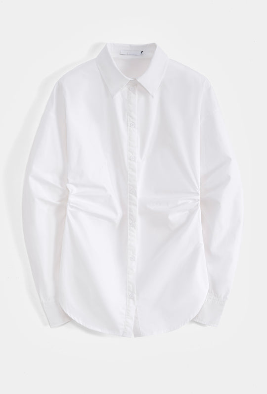 Chemise Blanc cintré à la taille PS9300
