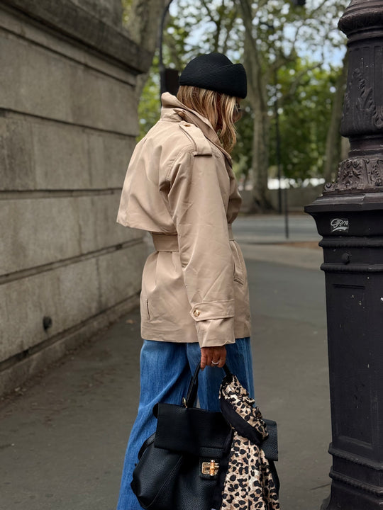 Veste trench ceinture V13020
