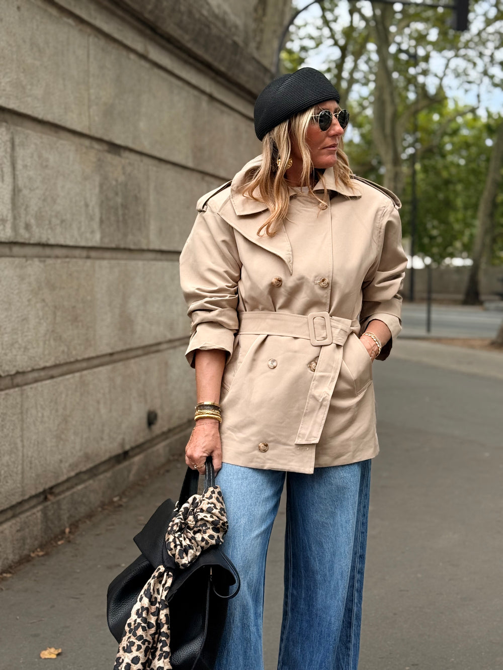 Veste trench ceinture V13020