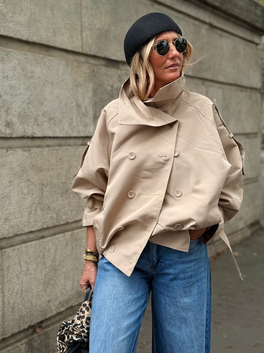 Veste trench Col montant V15061