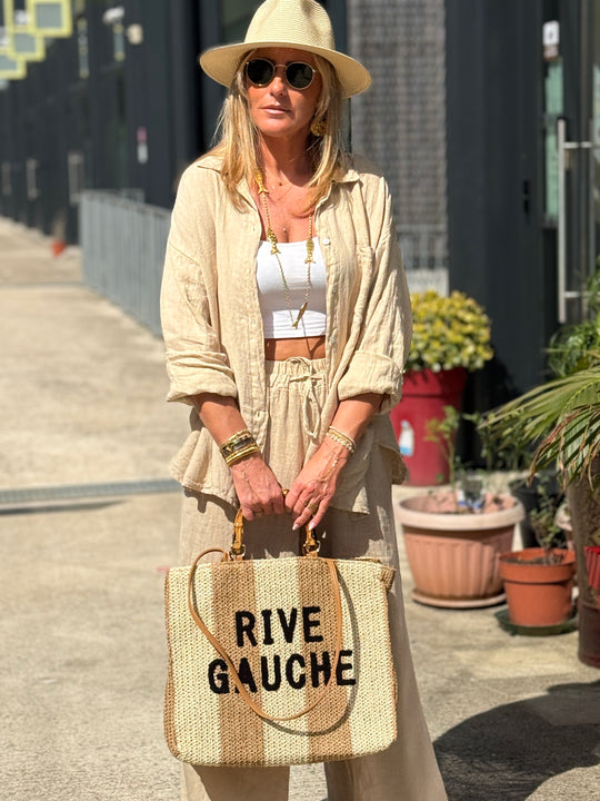 Ensemble lin beige EV012 +EV011