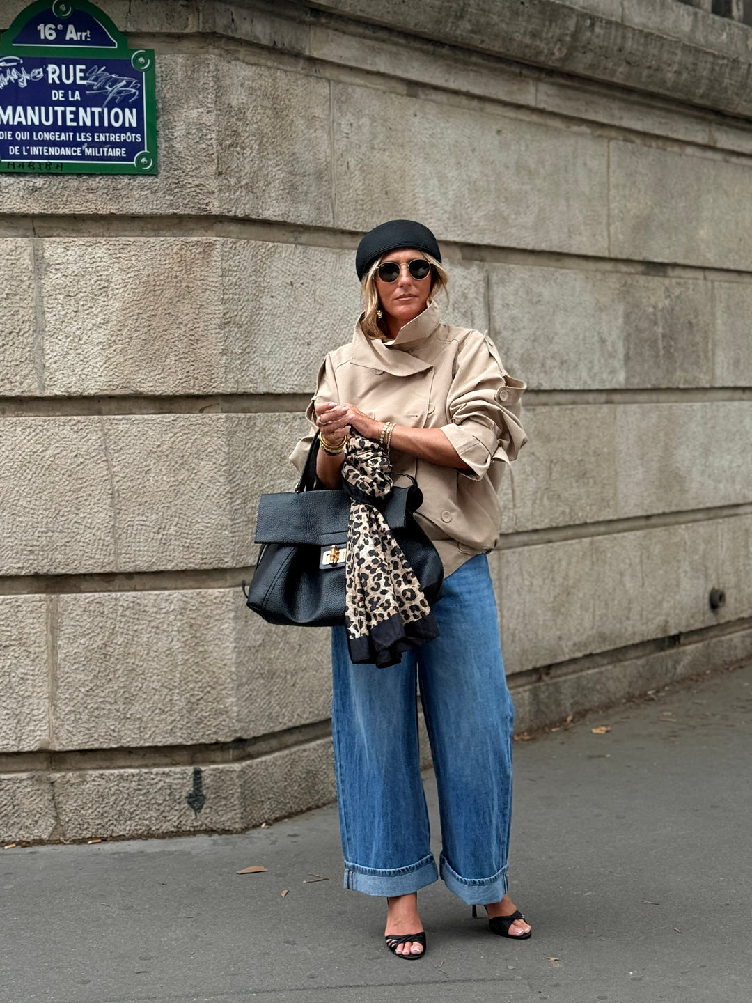 Veste trench Col montant V15061