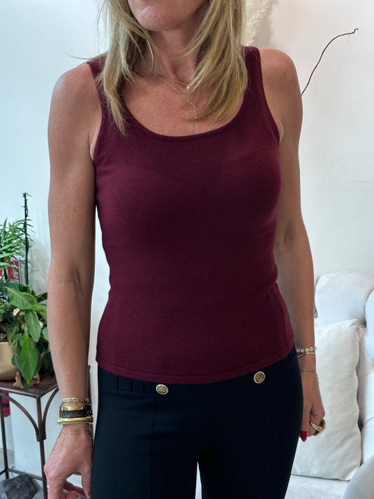 Top maille col carre 007