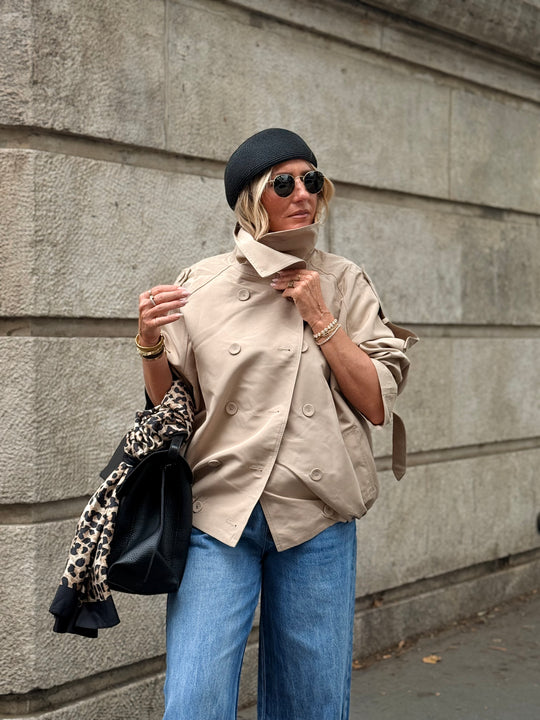 Veste trench Col montant V15061