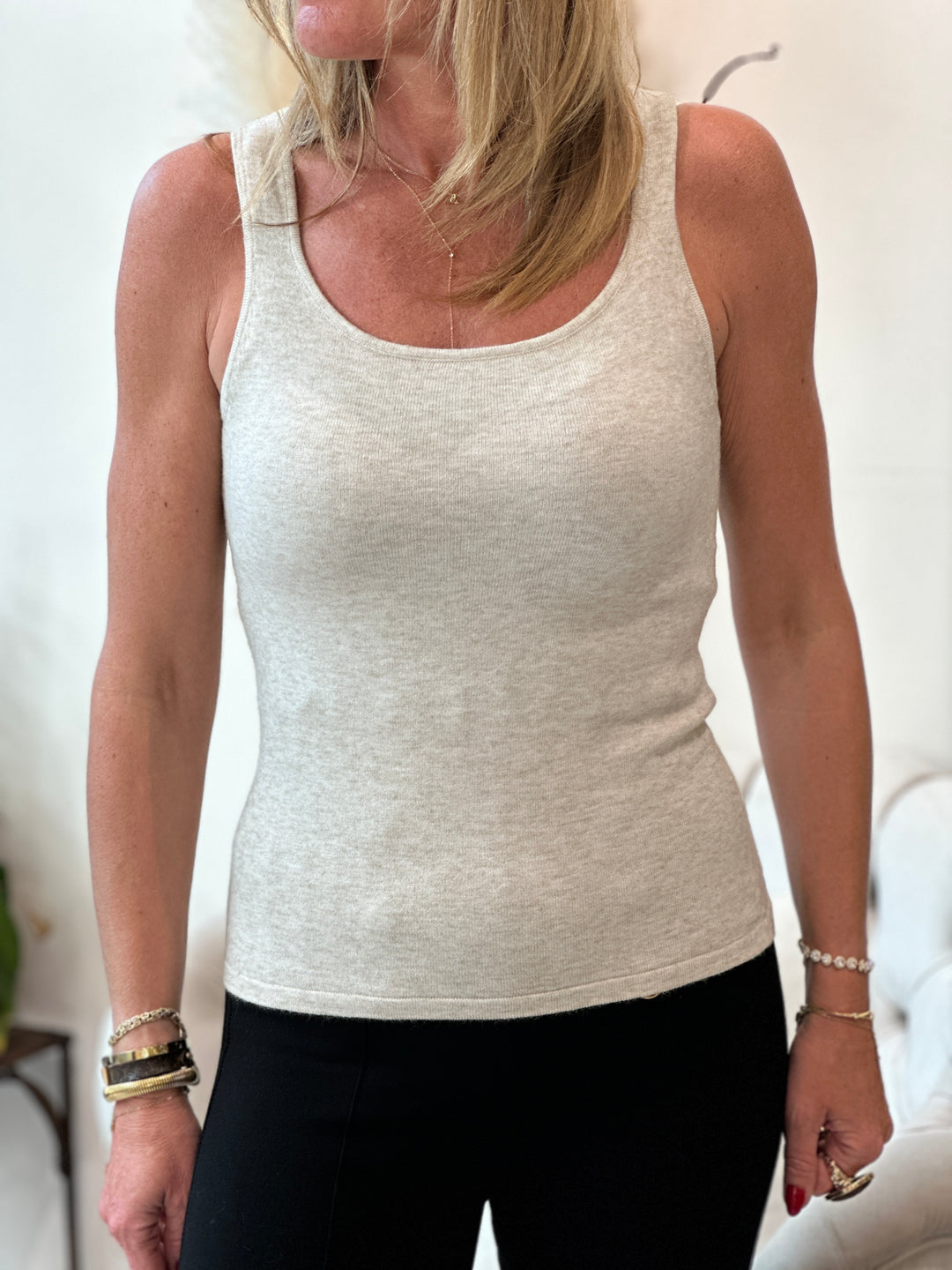 Top maille col carre 007