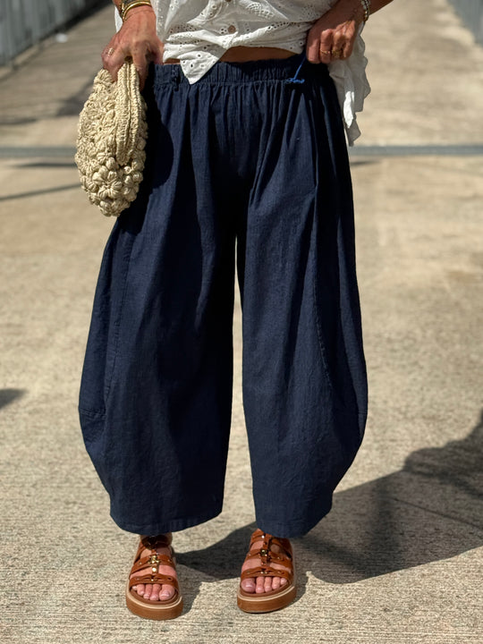 Pantalon BLEU élastique