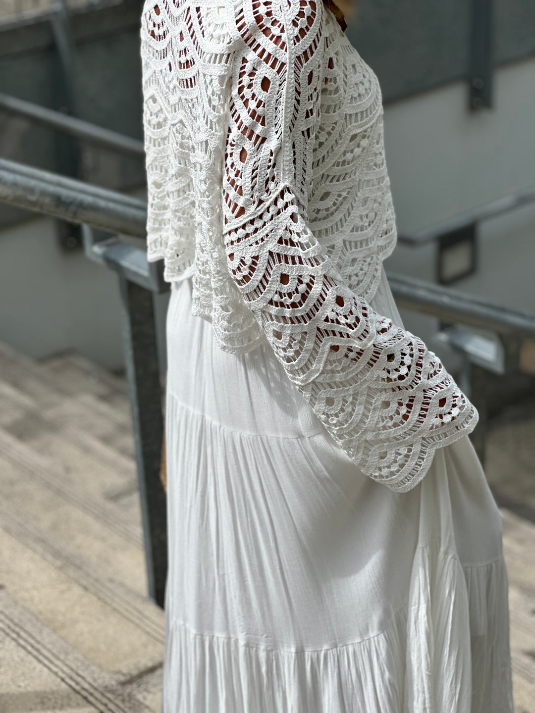 Top croche blanc 9003
