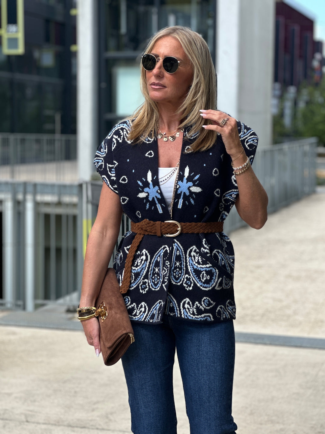 Gilet bandana sans manches 332
