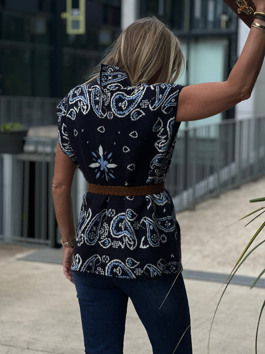 Gilet bandana sans manches 332