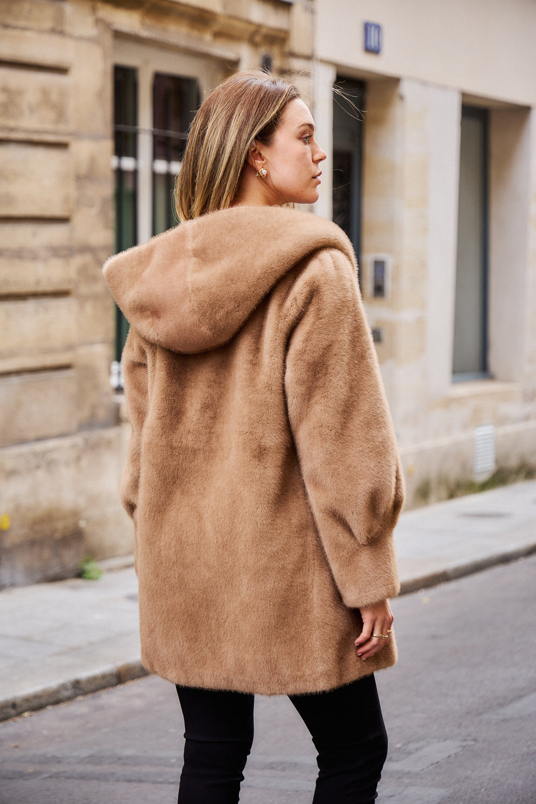 Veste fourrure milong LISA 8236 (Giovanni) Camel