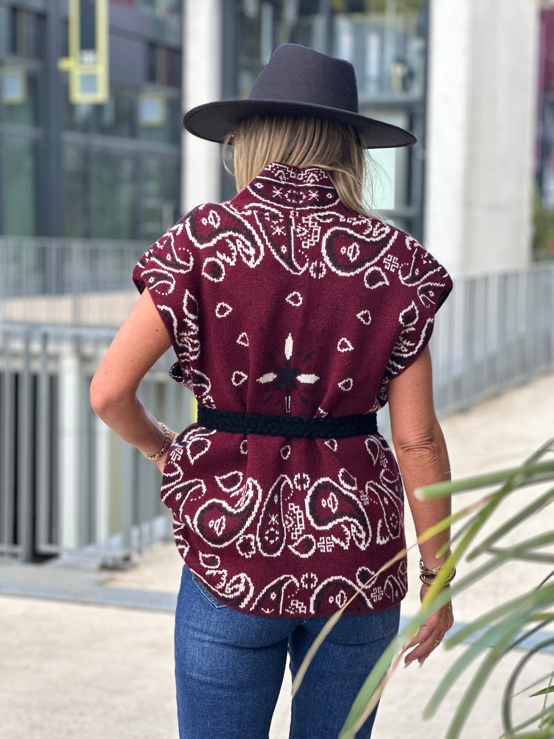 Gilet bandana sans manches 332