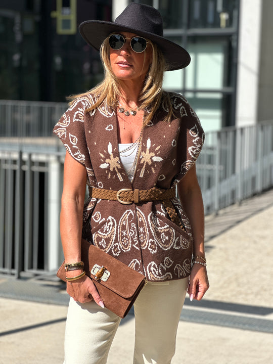 Gilet bandana sans manches 332