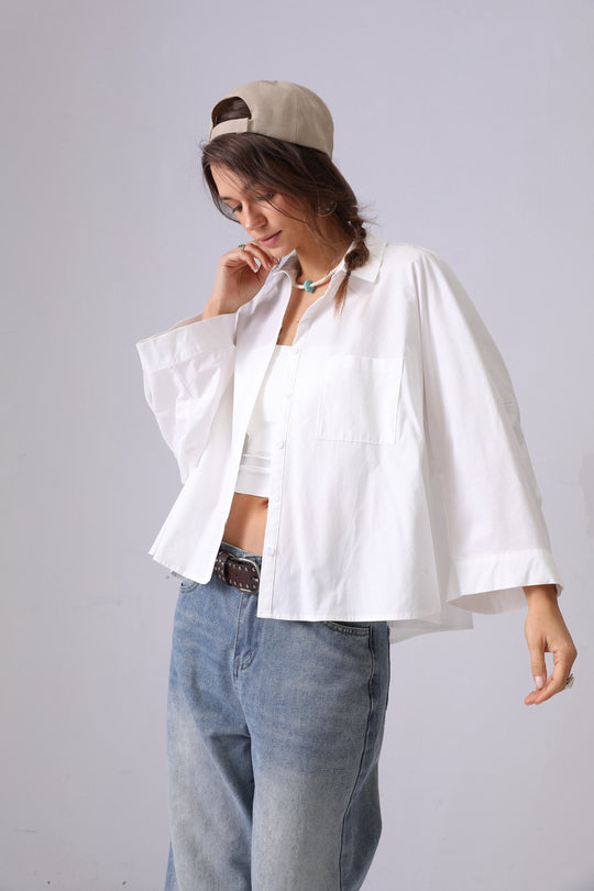 Chemise loose 949 blanc