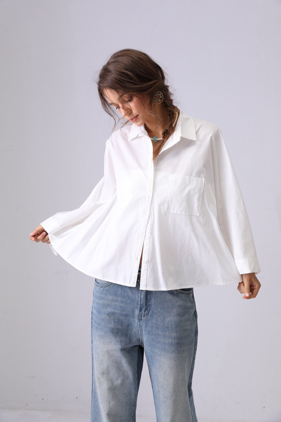 Chemise loose 949 blanc