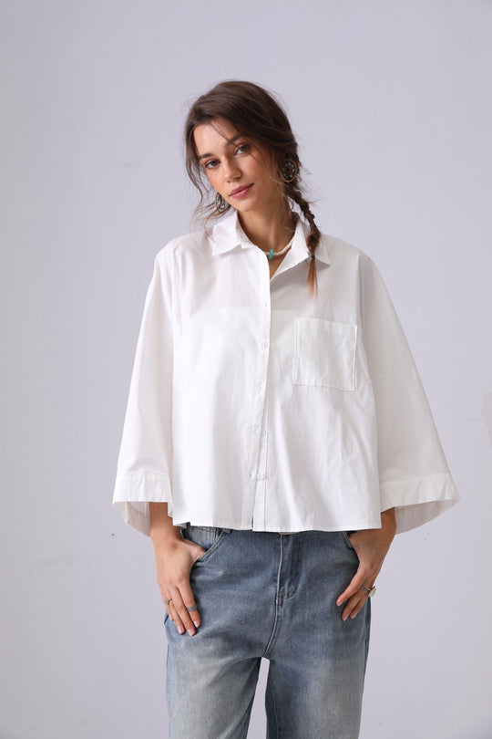 Chemise loose 949 blanc