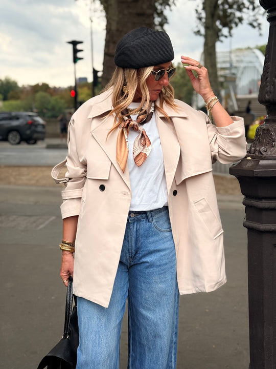 Trench milong 9915 Beige