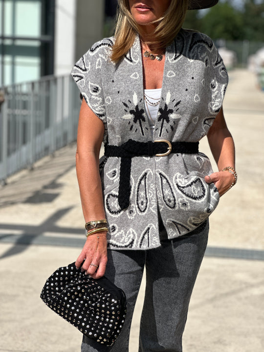 Gilet bandana sans manches 332
