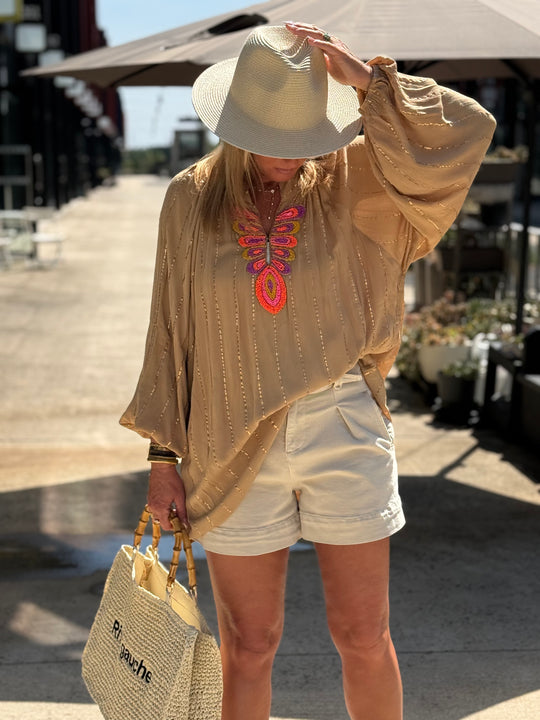 Chemise MIRNA Camel