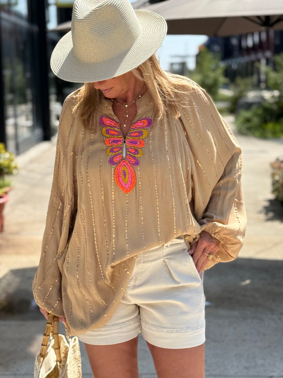 Chemise MIRNA Camel