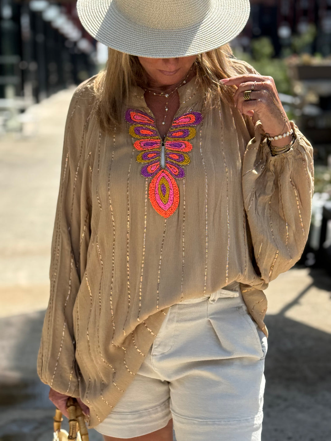 Chemise MIRNA Camel