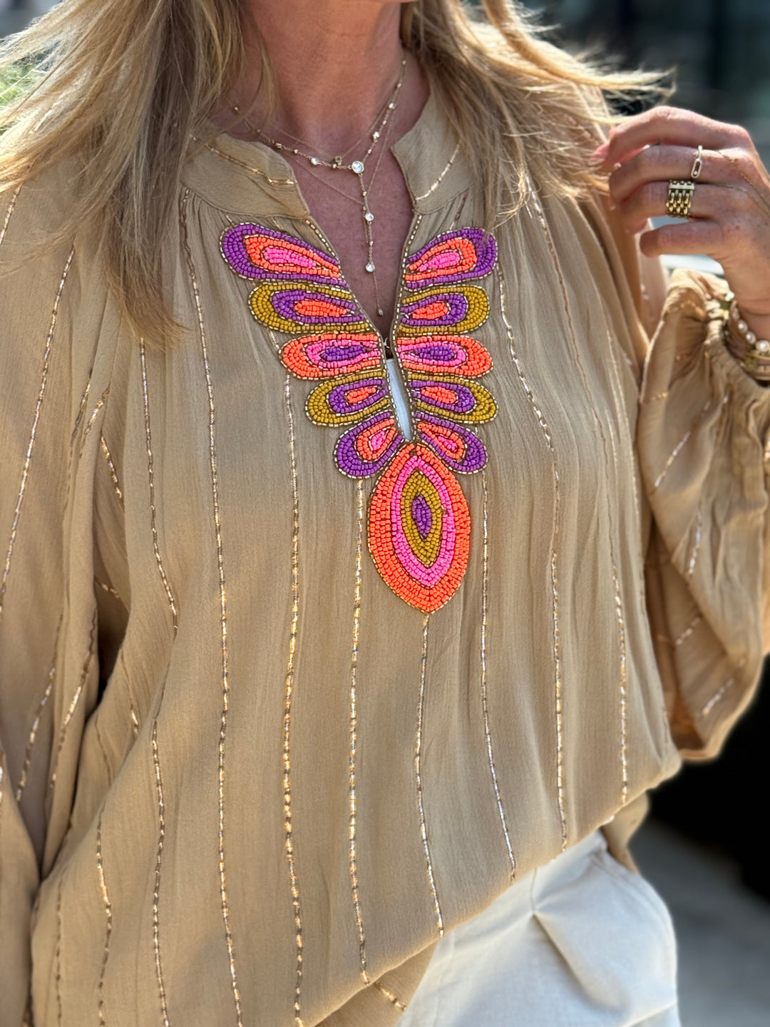 Chemise MIRNA Camel