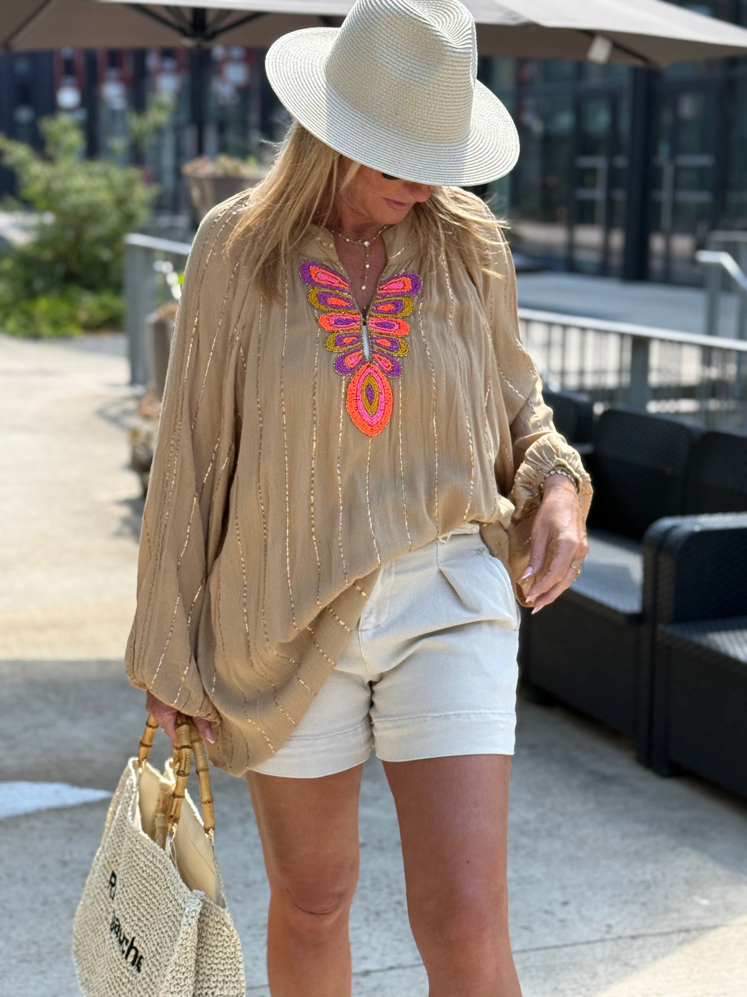 Chemise MIRNA Camel
