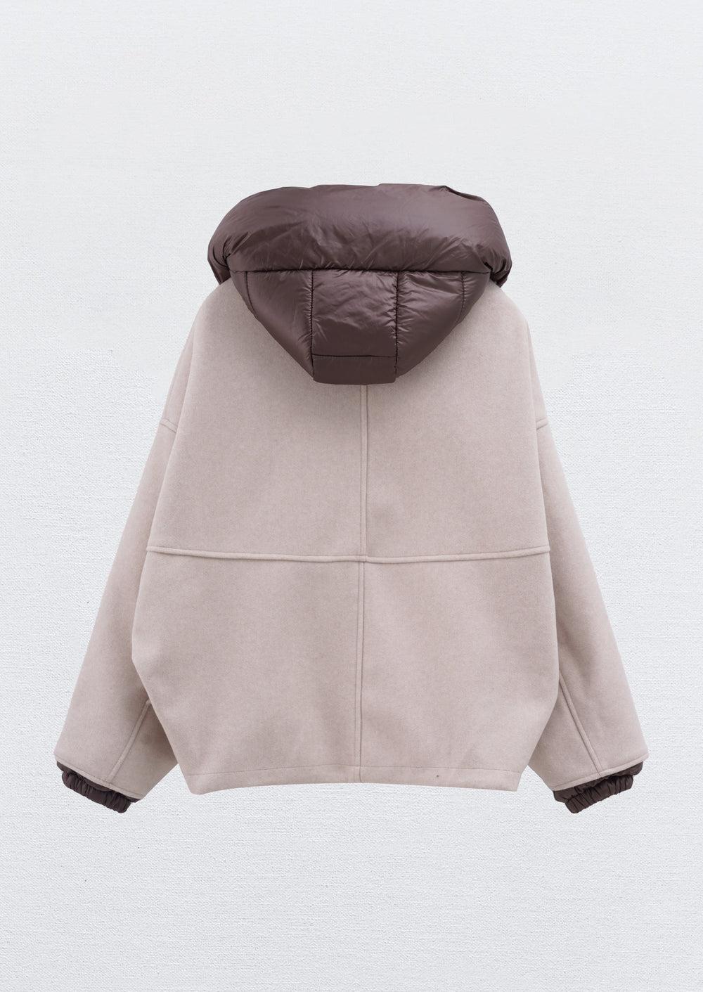 Bomber lainer capuche beige OX9085 (precommande 7j)