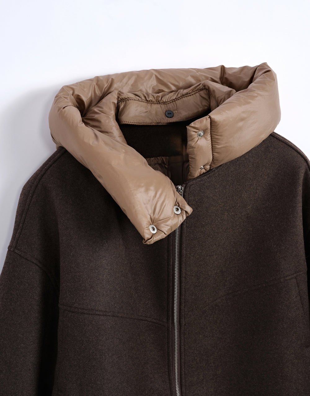 Bomber lainer capuche Choco OX9085 (precommande 7j)